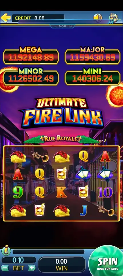 Game Vault mobile slot with bonus round